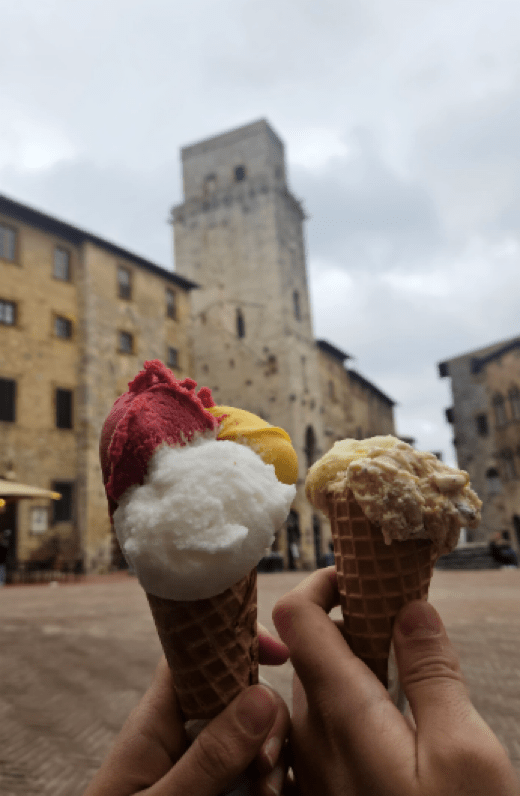 İtalya vegan mekan rehberi San Gimignano