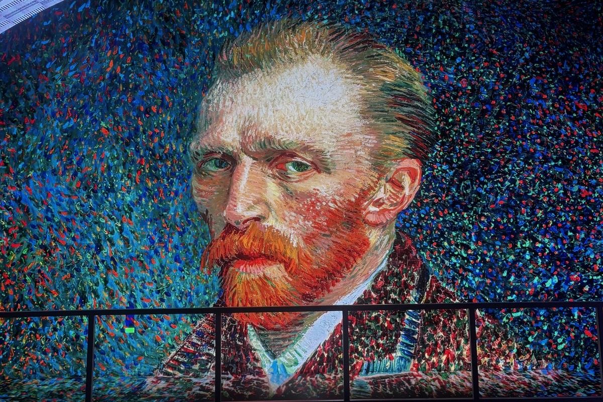 Van Gogh Işığın İzinde Sergisi Theo'ya Mektuplar İBB Dijital Deneyim Müzesi