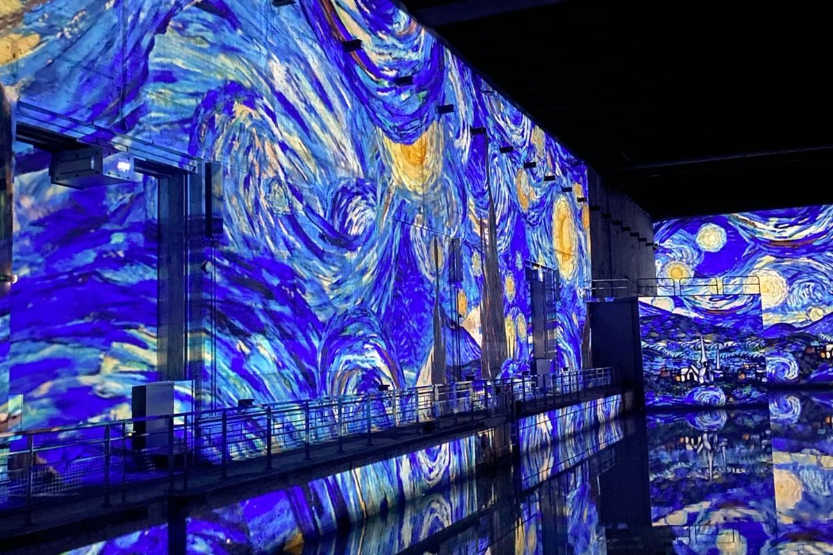 Van Gogh Işığın İzinde Sergisi Theo'ya Mektuplar İBB Dijital Deneyim Müzesi